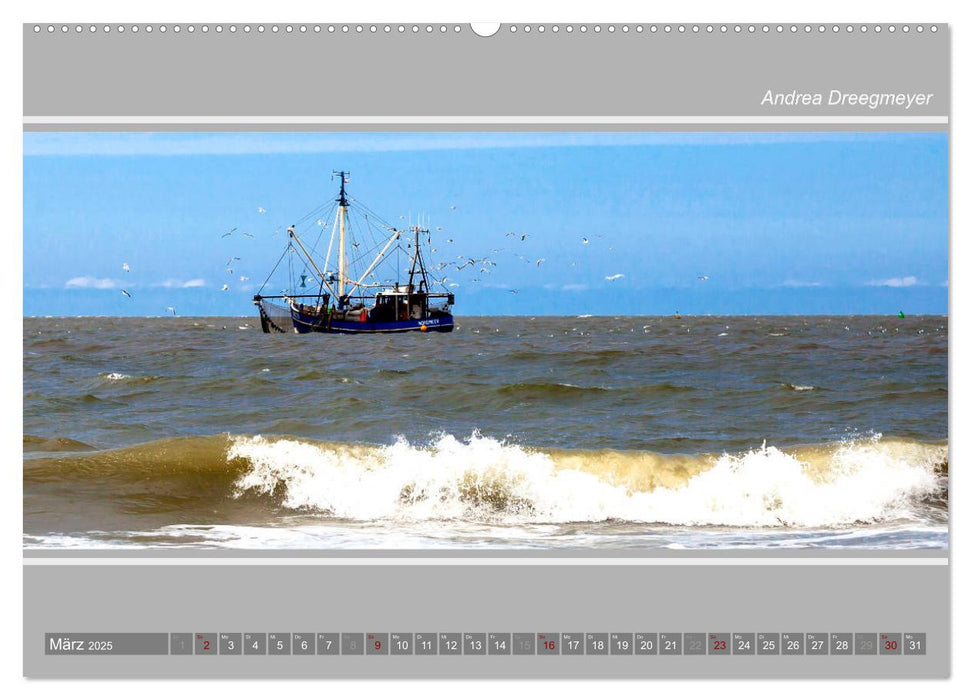 Norderney-Panorama (CALVENDO Premium Wandkalender 2025)