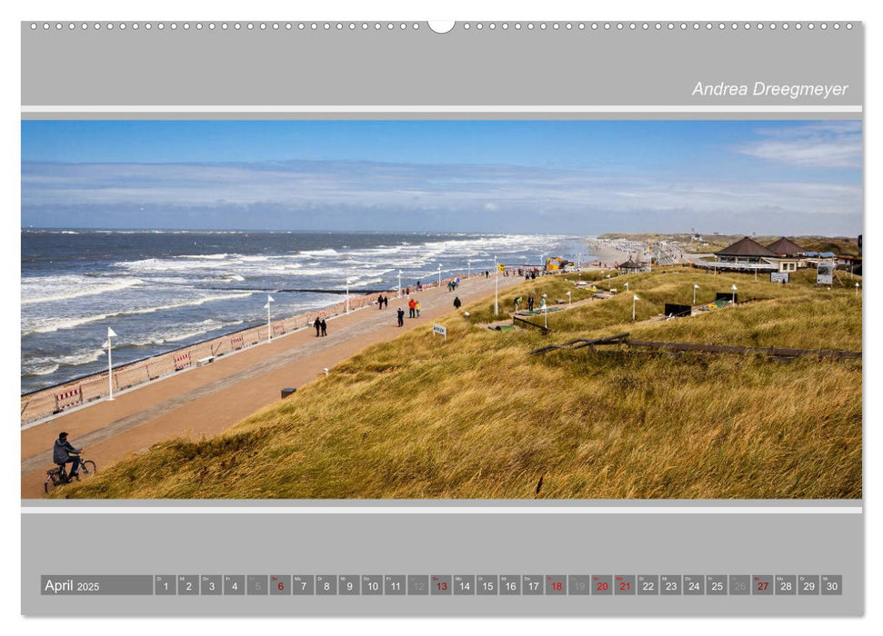 Norderney-Panorama (CALVENDO Premium Wandkalender 2025)