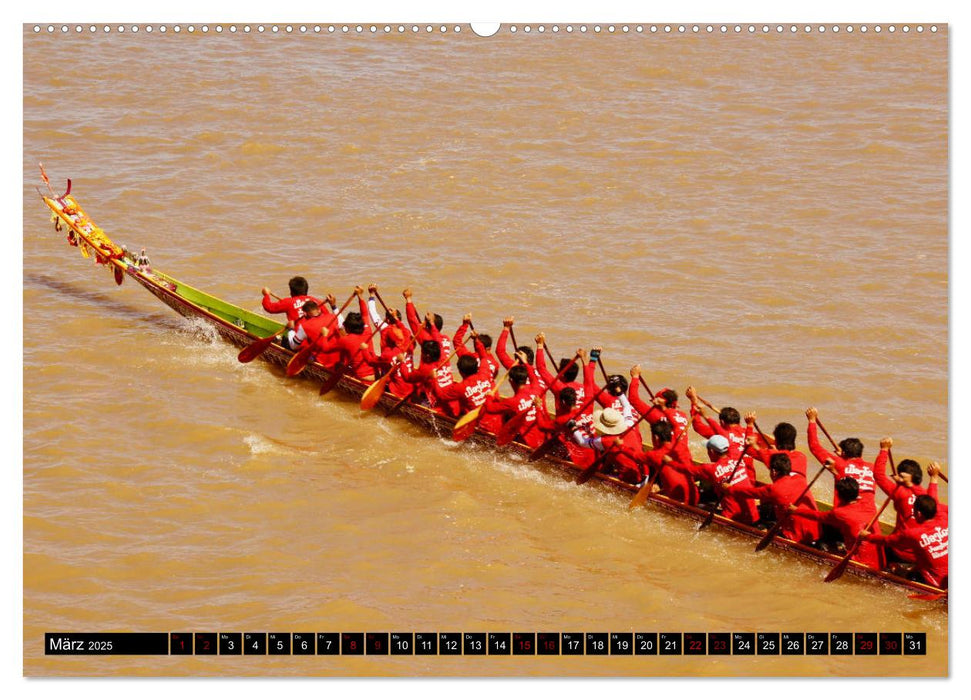 Laos. Leben am Mekong (CALVENDO Premium Wandkalender 2025)