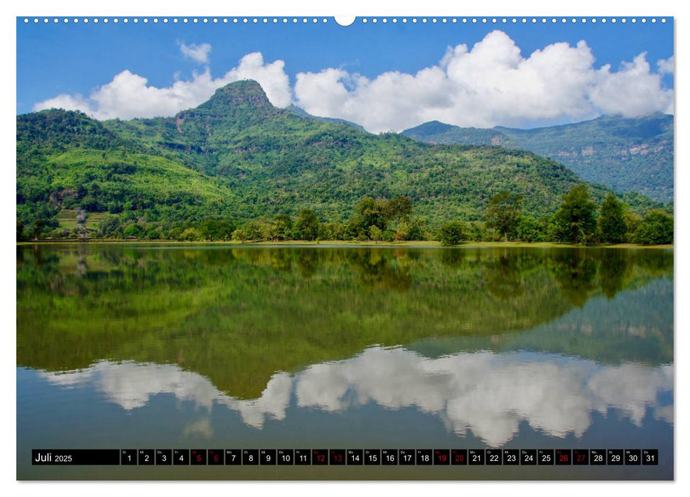 Laos. Leben am Mekong (CALVENDO Premium Wandkalender 2025)