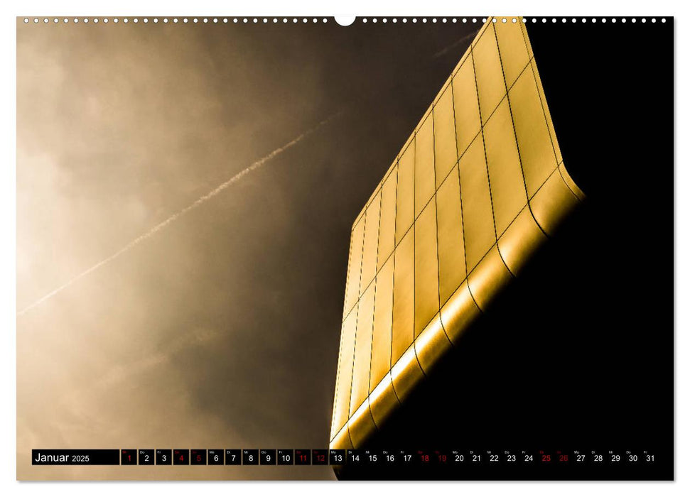 Architektur - Ansichten, Blickwinkel, Perspektiven (CALVENDO Premium Wandkalender 2025)