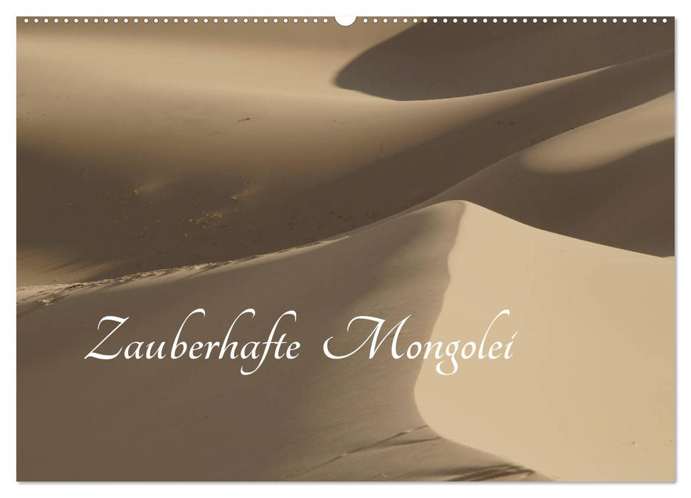 Zauberhafte Mongolei (CALVENDO Wandkalender 2025)