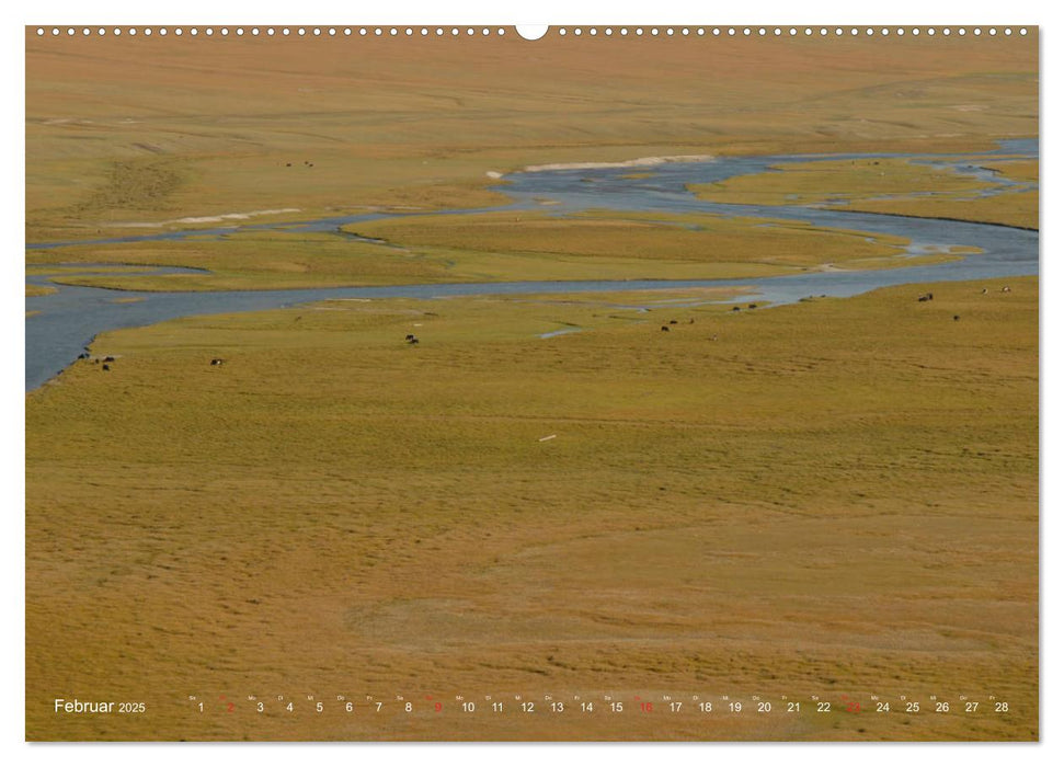 Zauberhafte Mongolei (CALVENDO Wandkalender 2025)