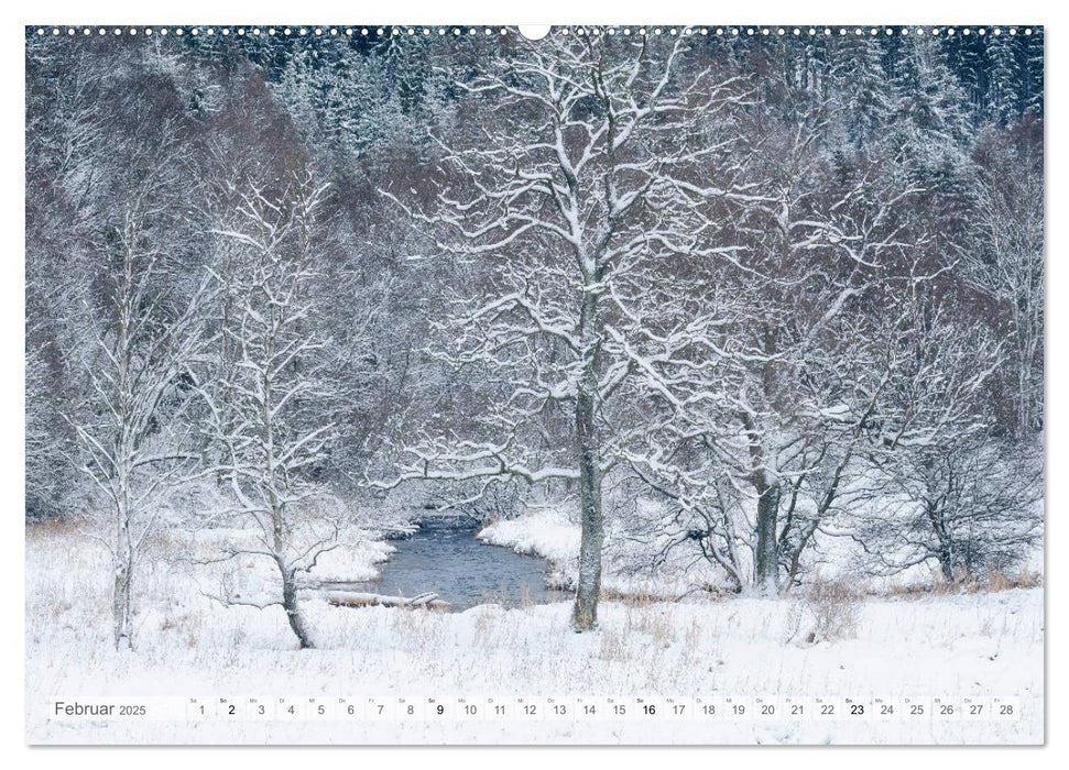 Moore und Bäche in Eifel und Ardennen (CALVENDO Premium Wandkalender 2025)