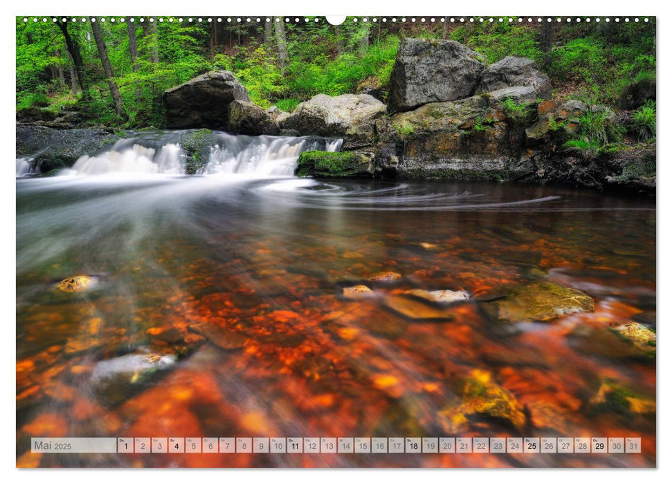 Moore und Bäche in Eifel und Ardennen (CALVENDO Premium Wandkalender 2025)