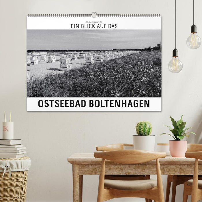 Ein Blick auf das Ostseebad Boltenhagen (CALVENDO Wandkalender 2025)