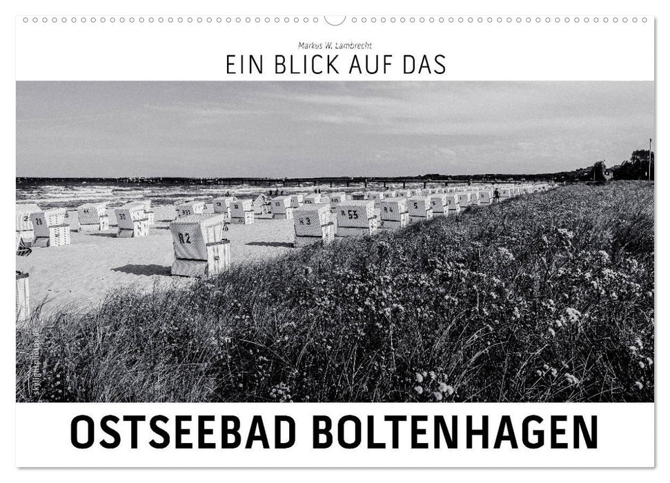 Ein Blick auf das Ostseebad Boltenhagen (CALVENDO Wandkalender 2025)