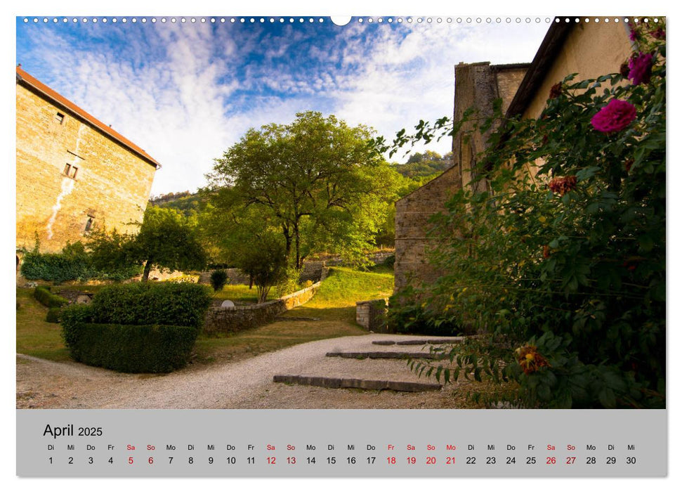 Zauberhaftes Franche Comté (CALVENDO Premium Wandkalender 2025)