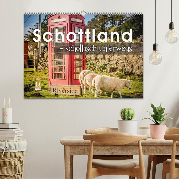 Schottland – schottisch unterwegs (CALVENDO Wandkalender 2025)