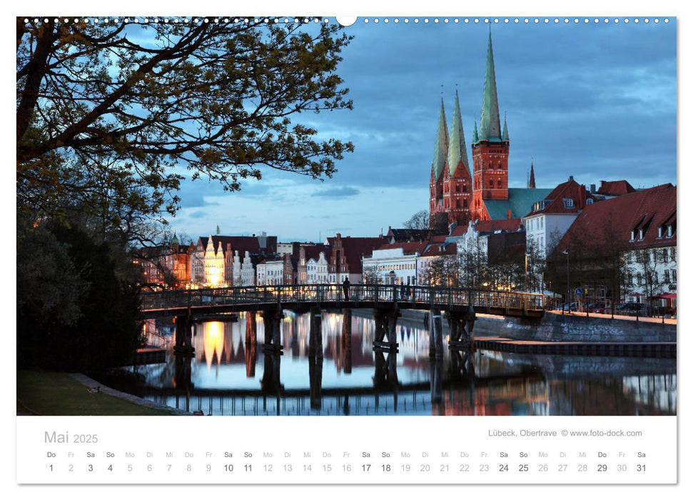 Hafenstädte der Ostsee (CALVENDO Premium Wandkalender 2025)