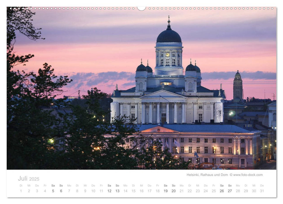 Hafenstädte der Ostsee (CALVENDO Premium Wandkalender 2025)