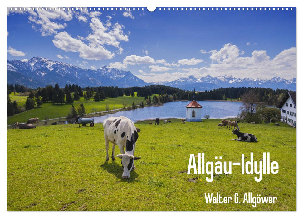 Allgäu-Idylle (CALVENDO Wandkalender 2025)