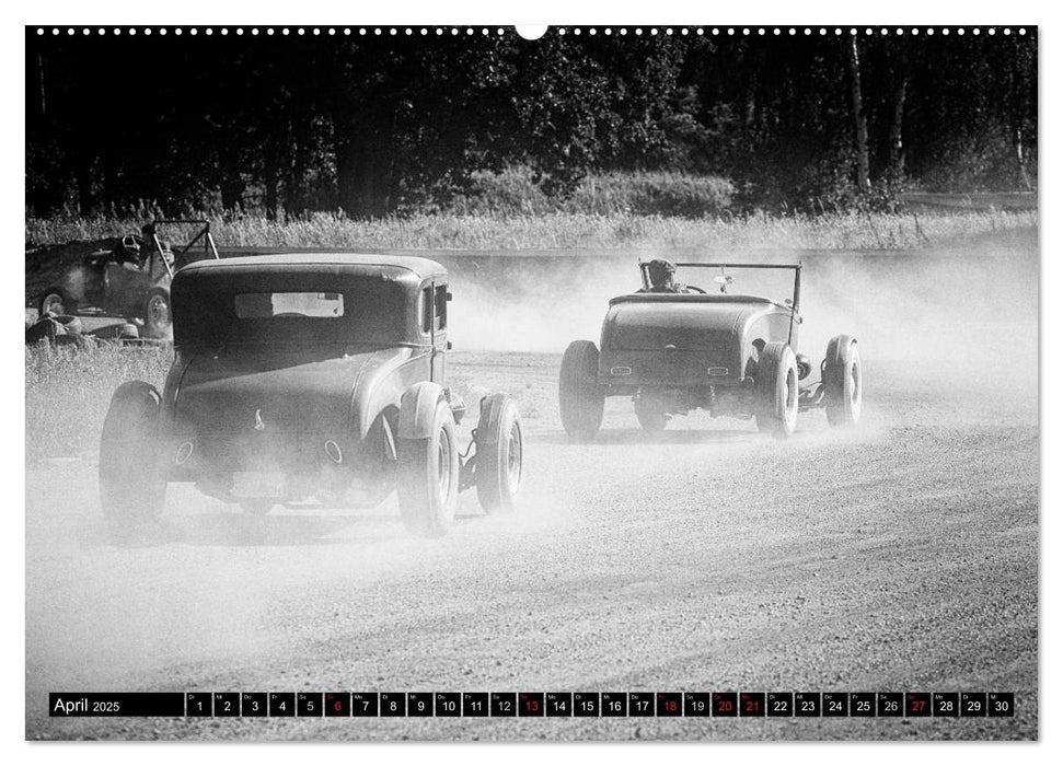 Hot Rods - Neues Leben in altem Blech (CALVENDO Premium Wandkalender 2025)