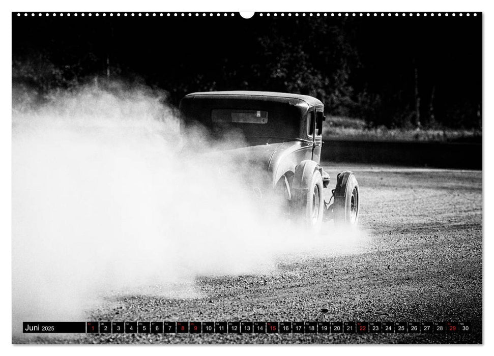 Hot Rods - Neues Leben in altem Blech (CALVENDO Premium Wandkalender 2025)