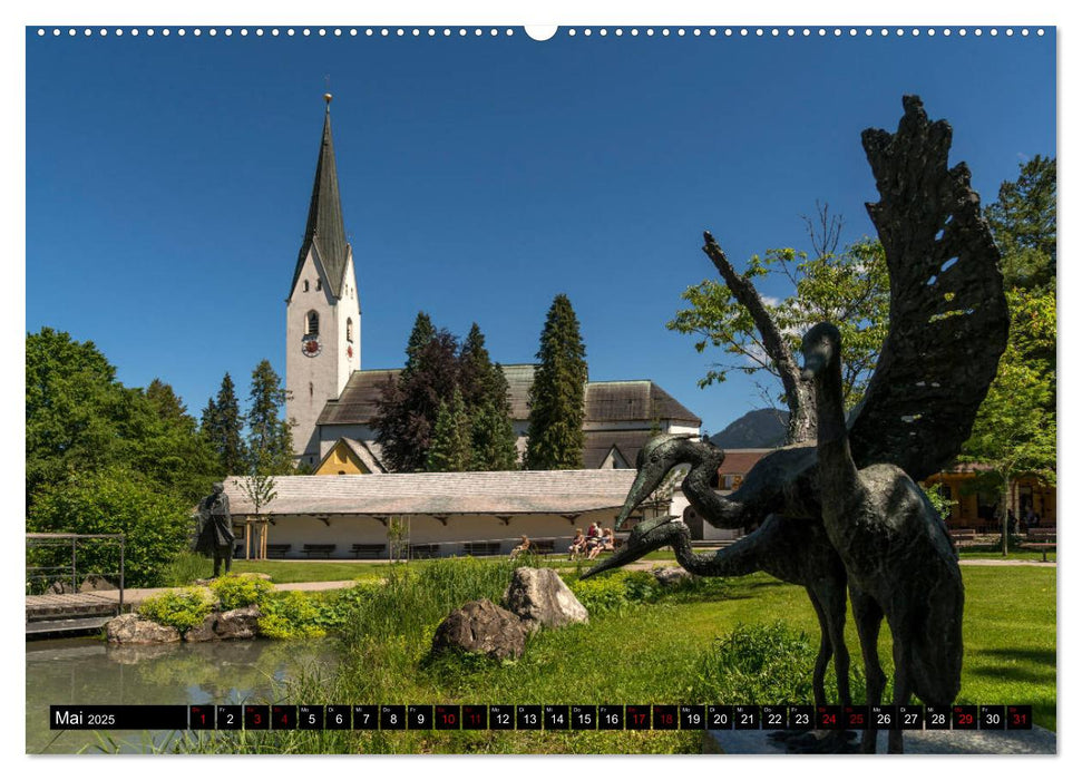 Oberstdorf und Umgebung (CALVENDO Premium Wandkalender 2025)