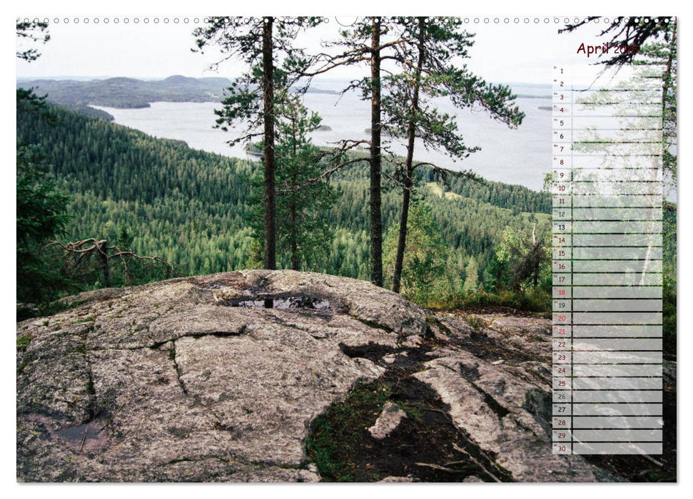 Finnlands raue Schönheit (CALVENDO Premium Wandkalender 2025)