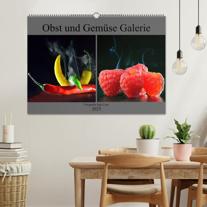 Obst und Gemüse Galerie (CALVENDO Wandkalender 2025)
