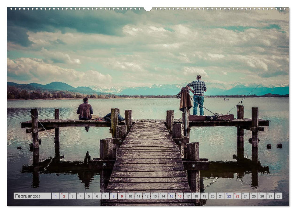 Der malerische Pfäffikersee (CALVENDO Premium Wandkalender 2025)