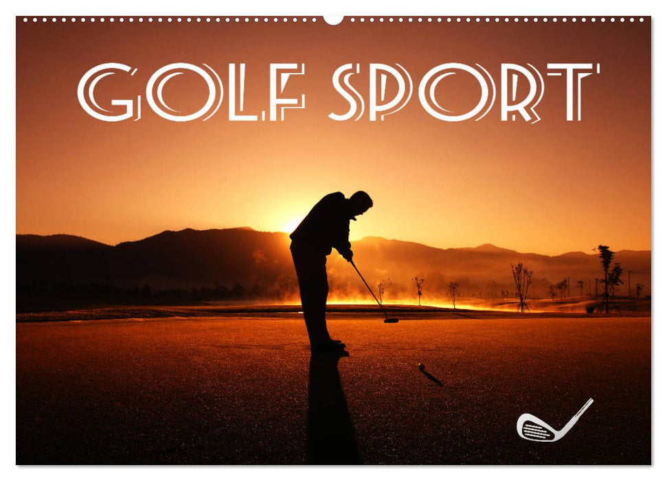 Golf Sport (CALVENDO Wandkalender 2025)