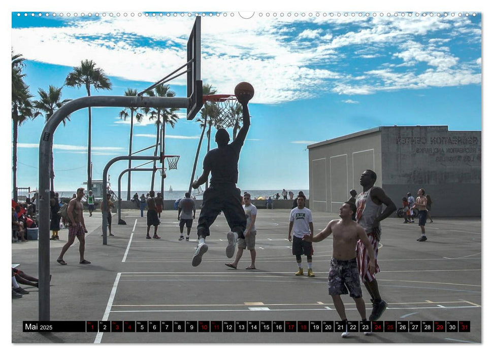 Basketball Action (CALVENDO Wandkalender 2025)