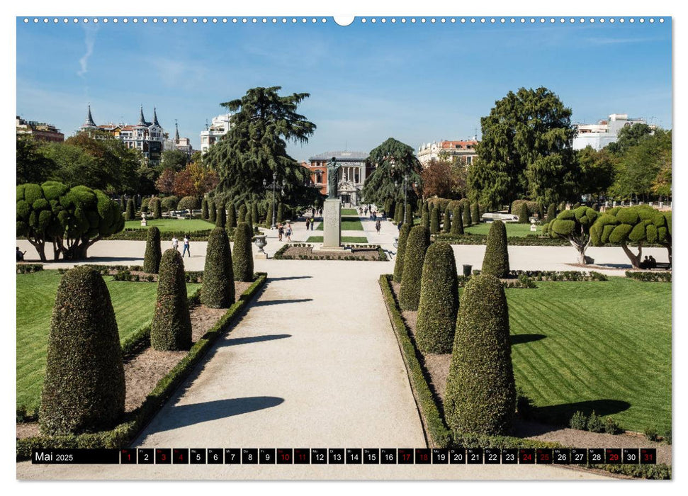 Madrid - Stadtansichten (CALVENDO Premium Wandkalender 2025)