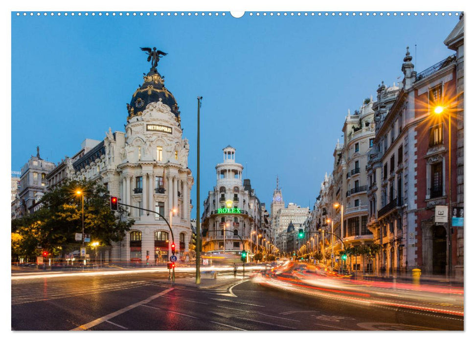 Madrid - Stadtansichten (CALVENDO Premium Wandkalender 2025)