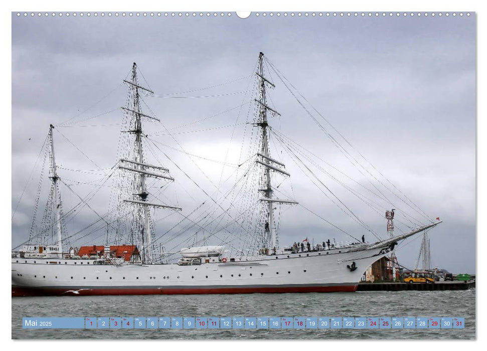 Stralsund und die Boddenlandschaft (CALVENDO Wandkalender 2025)