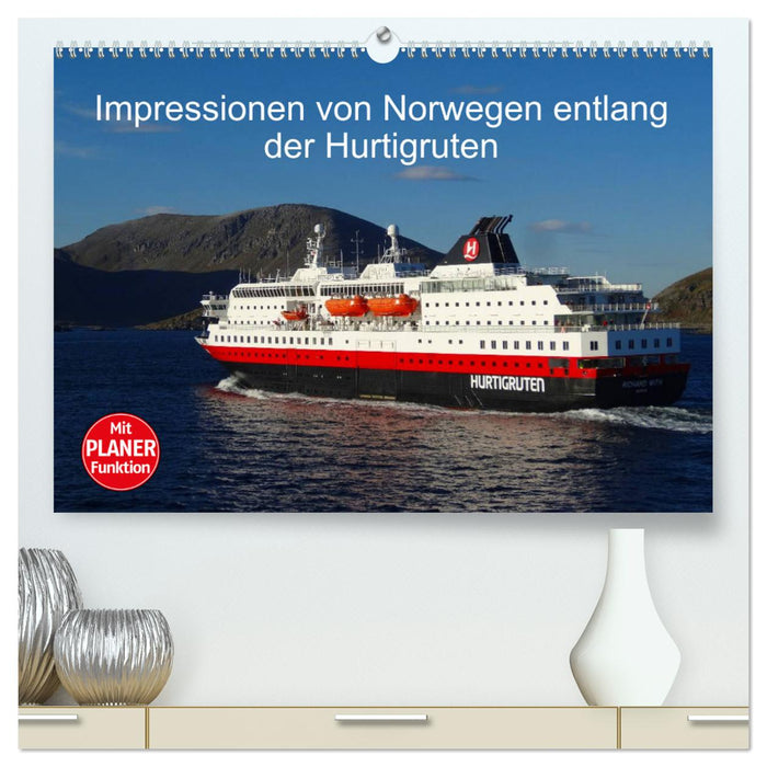 Impressionen von Norwegen entlang der Hurtigruten (CALVENDO Premium Wandkalender 2025)