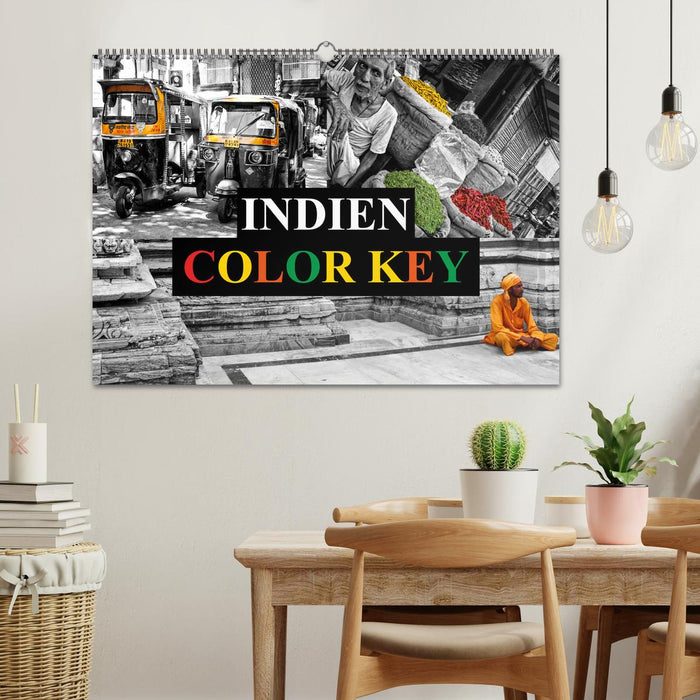 Indien Colorkey (CALVENDO Wandkalender 2025)