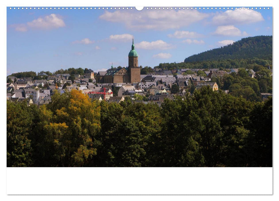 Annaberg - Hauptstadt des Erzgebirges (CALVENDO Premium Wandkalender 2025)