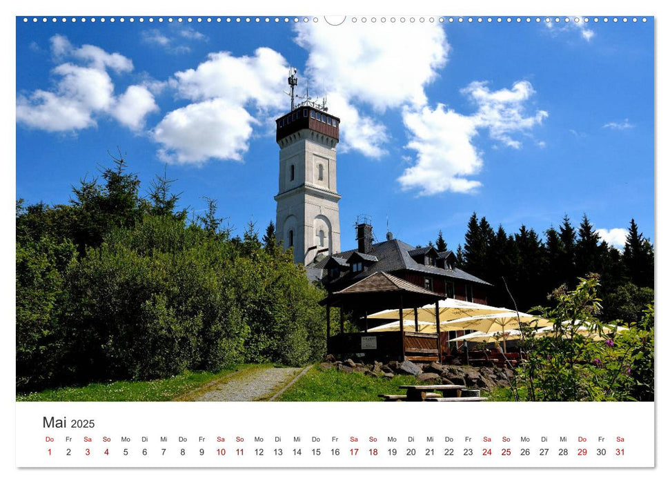 Annaberg - Hauptstadt des Erzgebirges (CALVENDO Premium Wandkalender 2025)