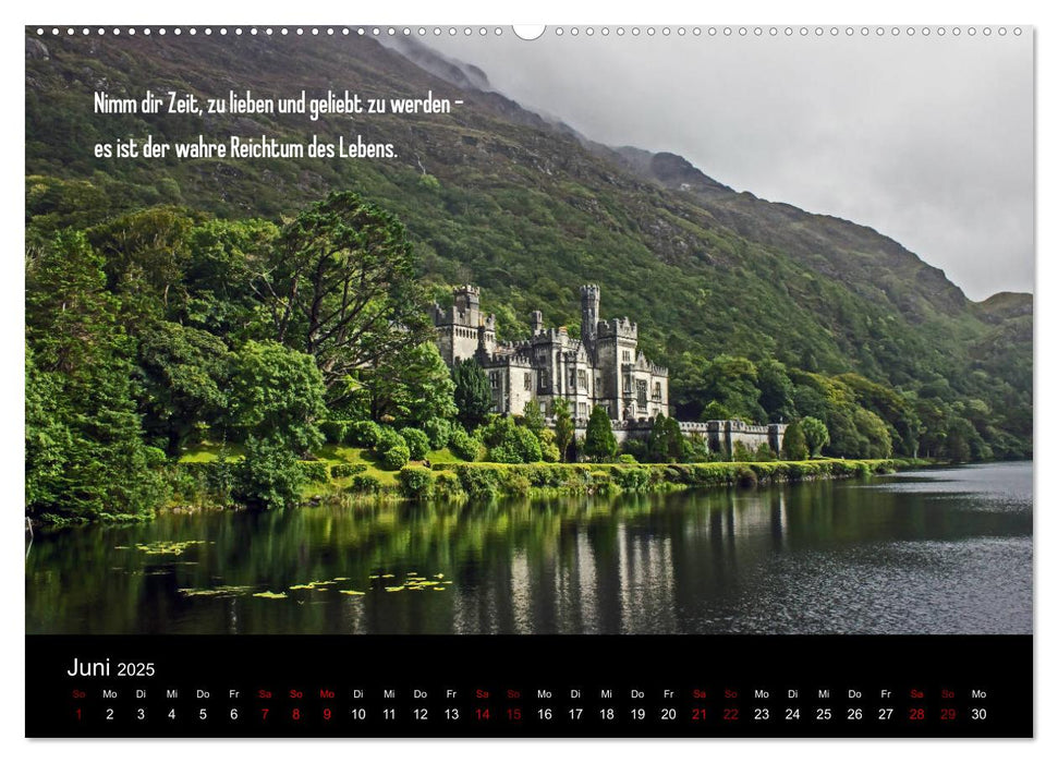 Irland - Irische Segenswünsche (CALVENDO Premium Wandkalender 2025)