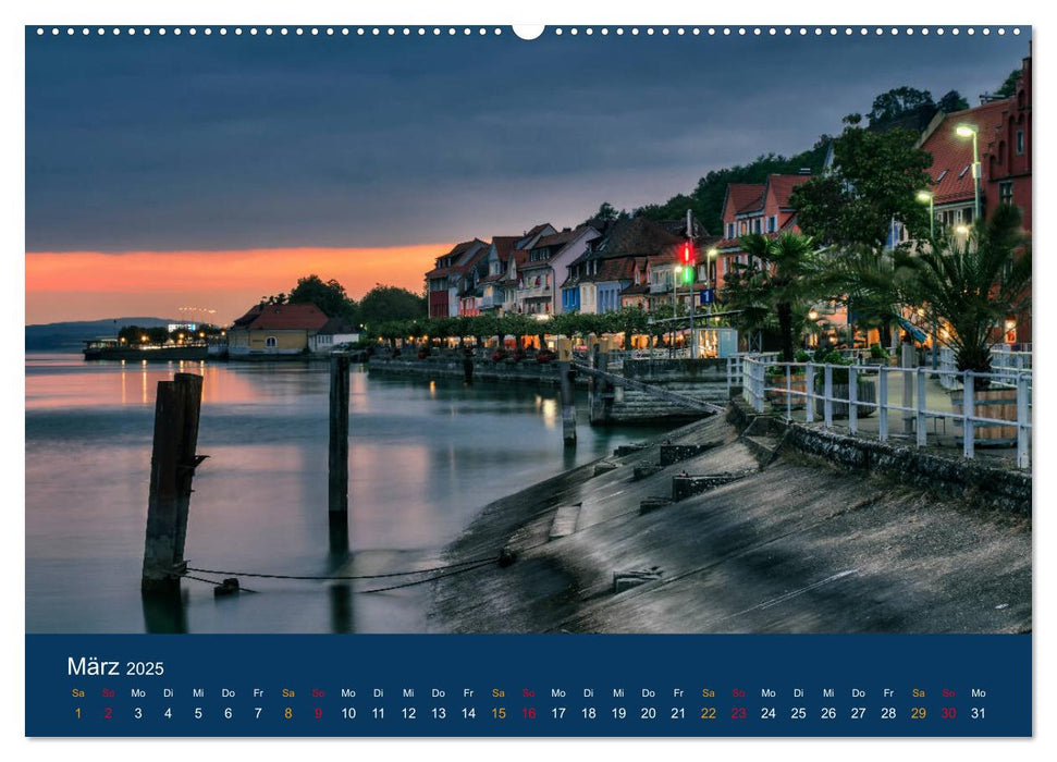 Ansichten vom Bodensee (CALVENDO Premium Wandkalender 2025)