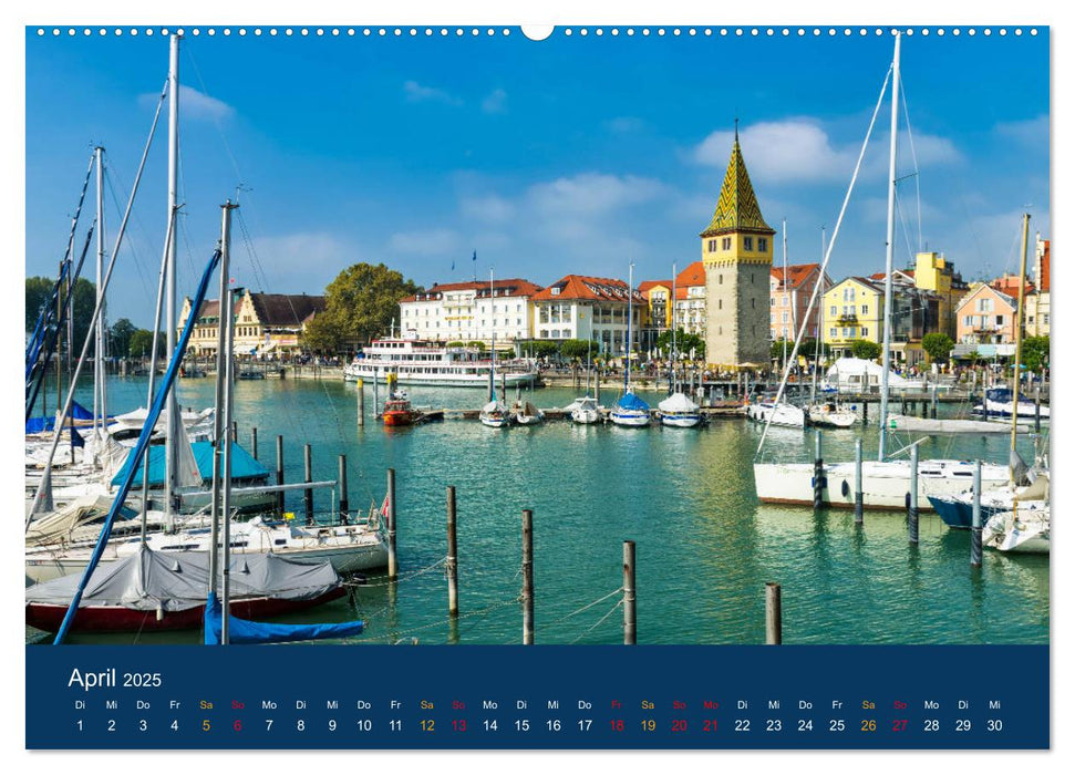 Ansichten vom Bodensee (CALVENDO Premium Wandkalender 2025)