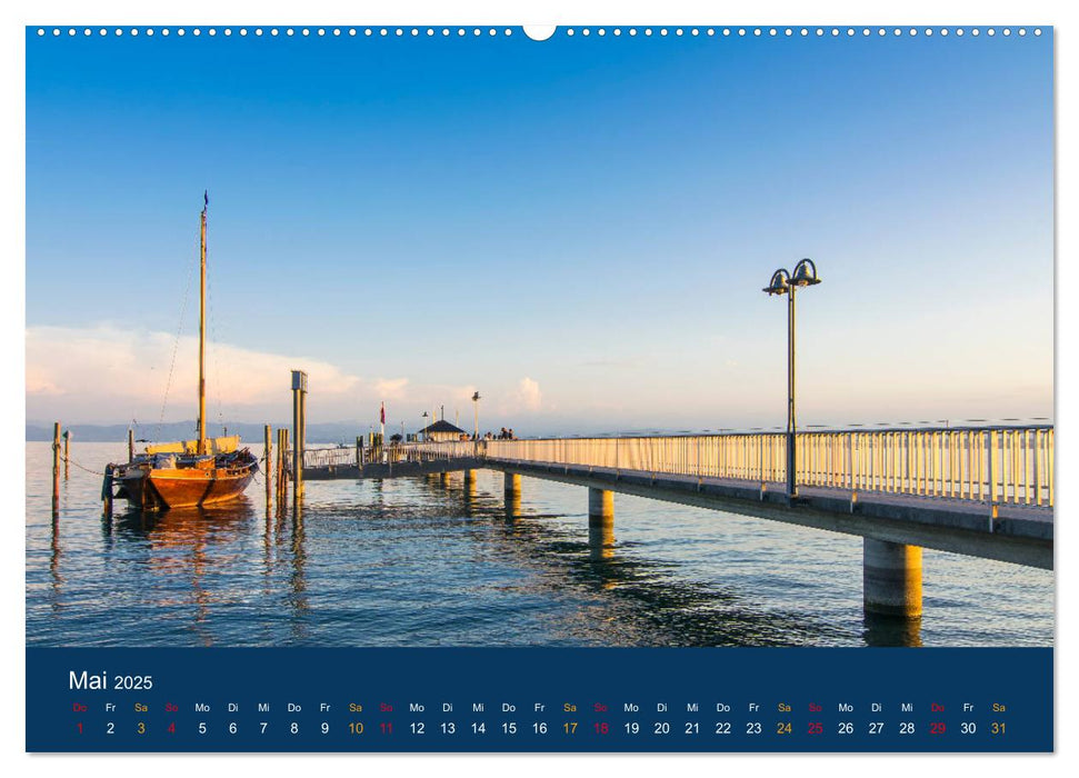 Ansichten vom Bodensee (CALVENDO Premium Wandkalender 2025)