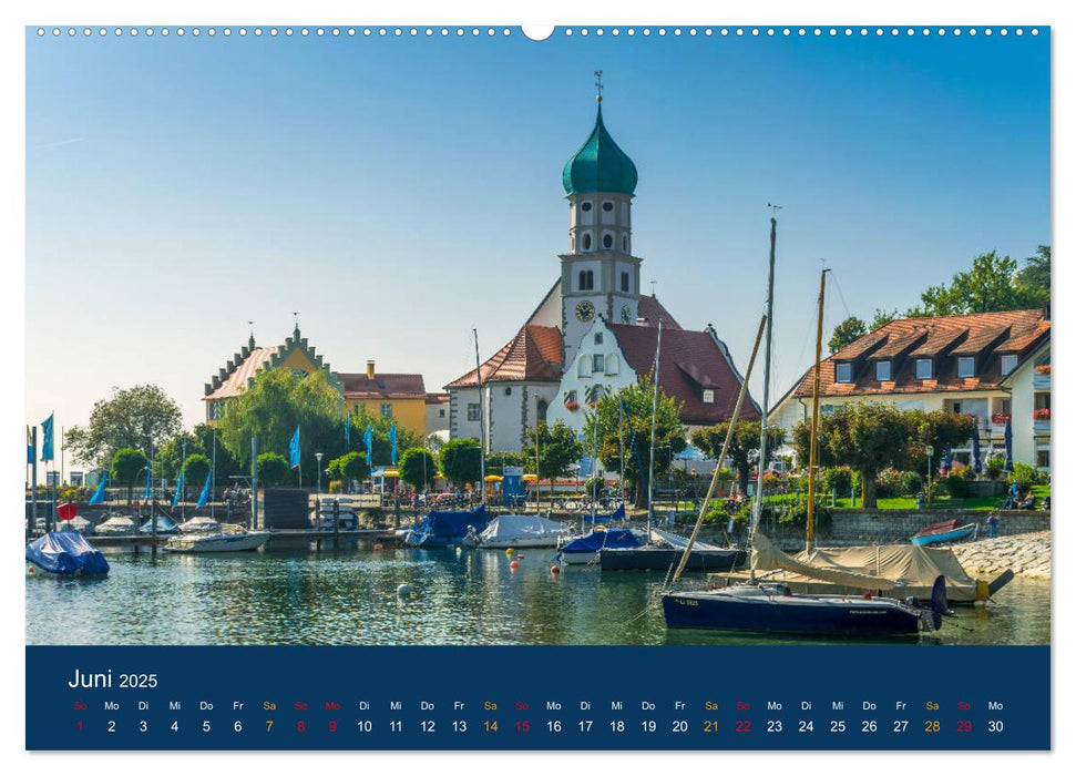 Ansichten vom Bodensee (CALVENDO Premium Wandkalender 2025)