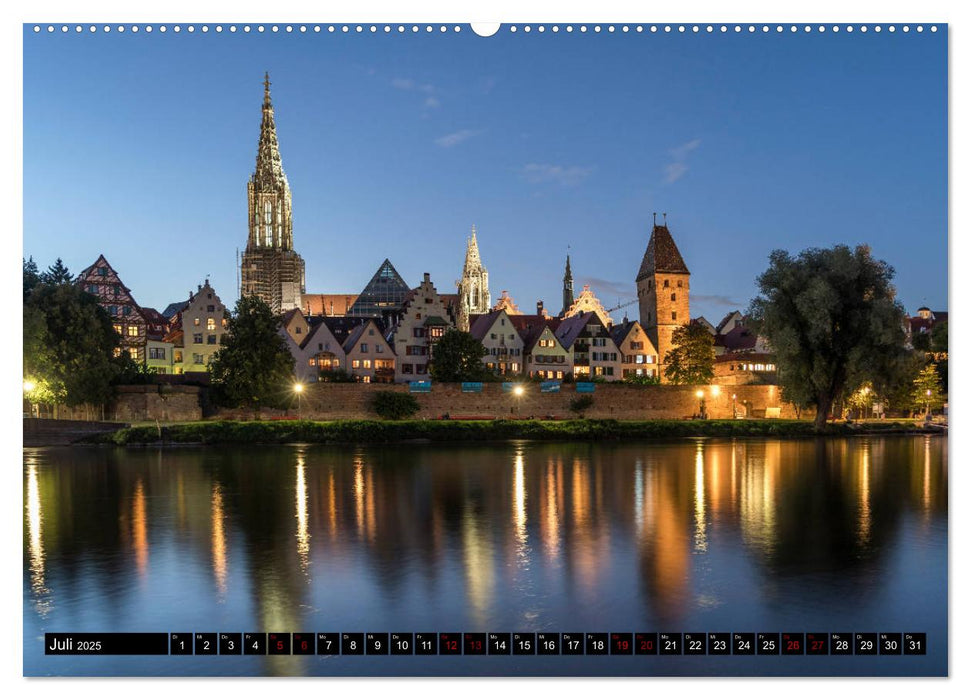 Ulm (CALVENDO Premium Wandkalender 2025)