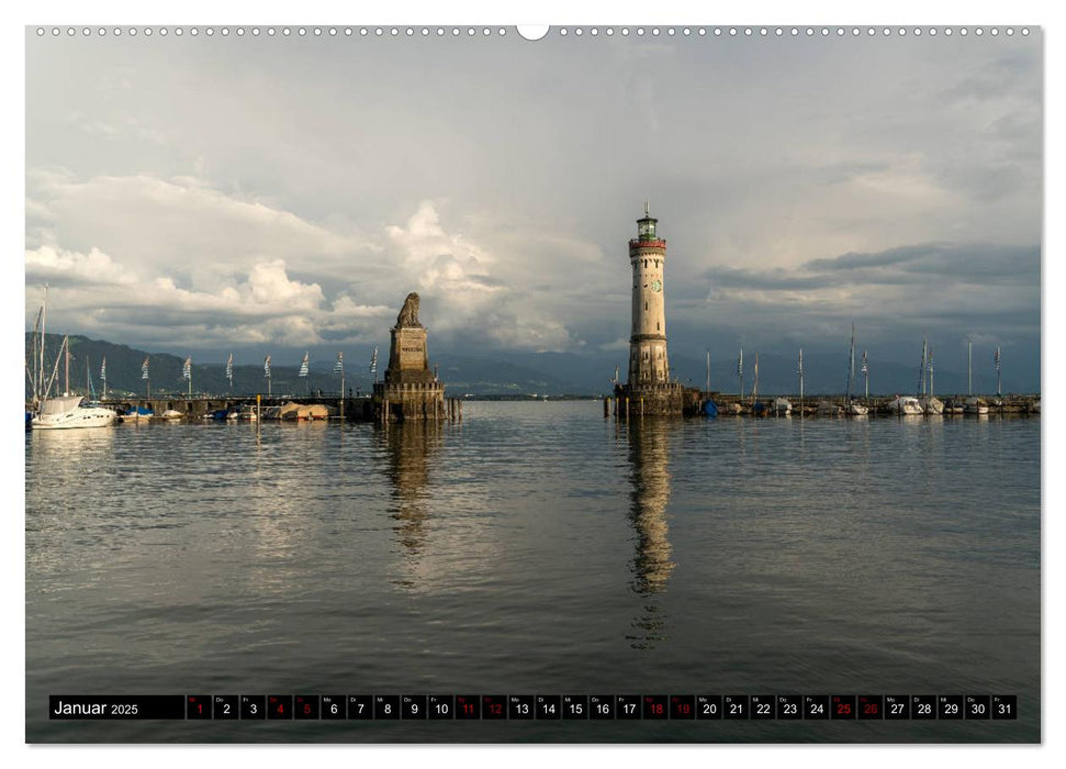 Lindau am Bodensee (CALVENDO Premium Wandkalender 2025)