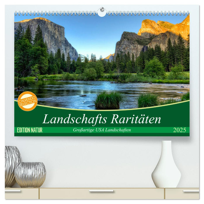 Landschafts Raritäten – Großartige USA Landschaften (CALVENDO Premium Wandkalender 2025)