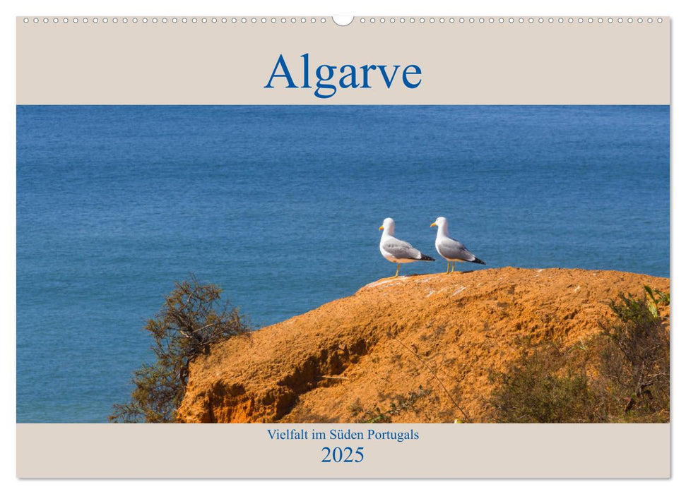 Algarve - Vielfalt im Süden Portugals (CALVENDO Wandkalender 2025)