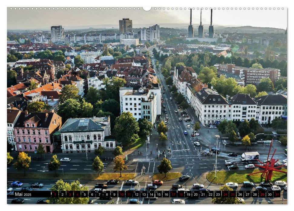 Hannover - Luftige Einblicke (CALVENDO Premium Wandkalender 2025)