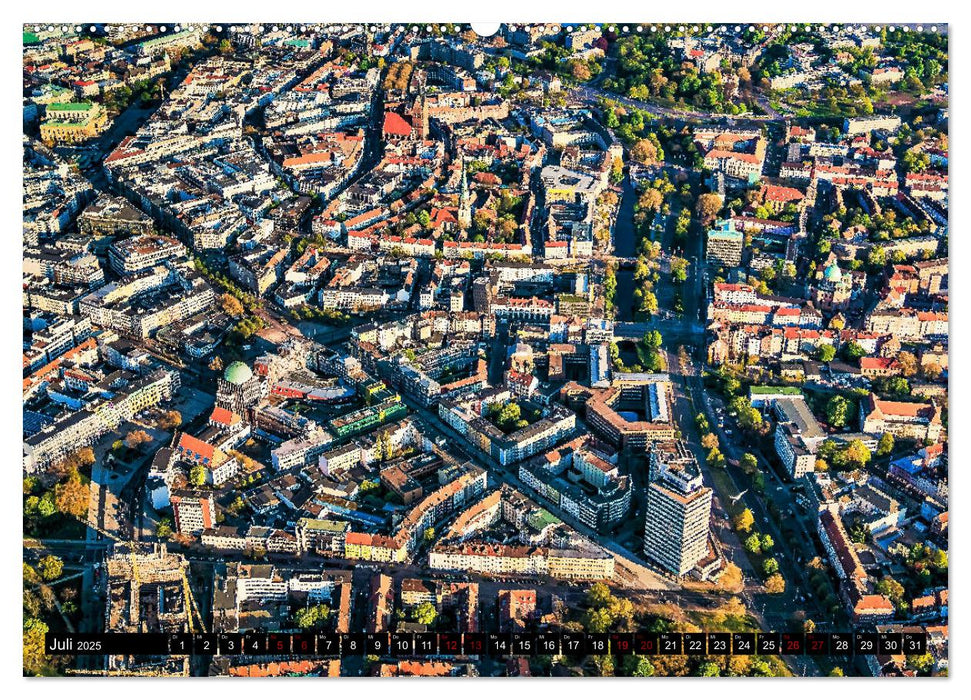 Hannover - Luftige Einblicke (CALVENDO Premium Wandkalender 2025)