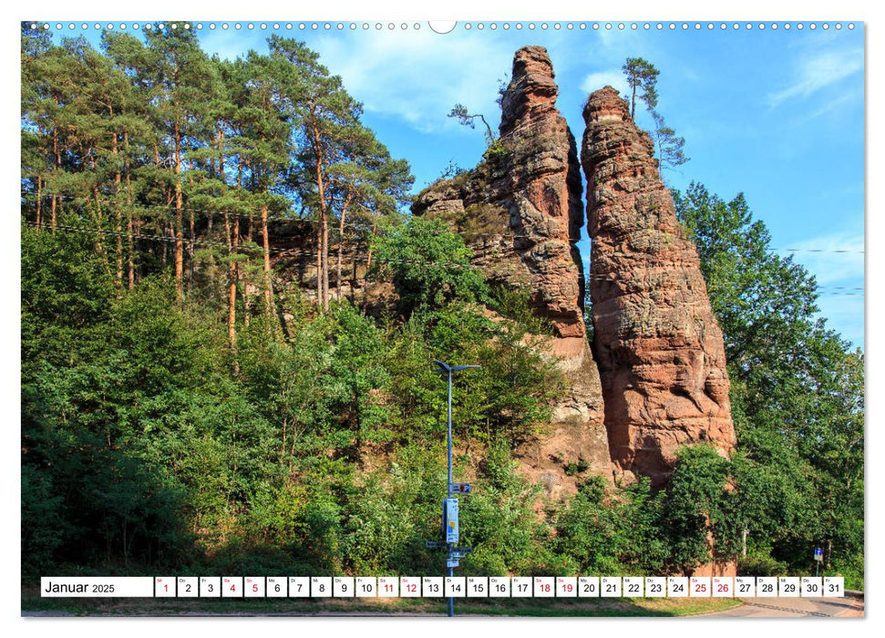 Felsen im Wasgau (CALVENDO Premium Wandkalender 2025)