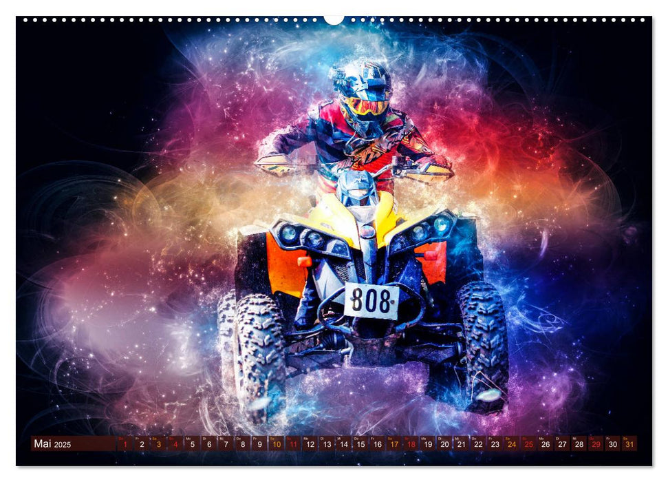 Quad grenzenlos (CALVENDO Premium Wandkalender 2025)