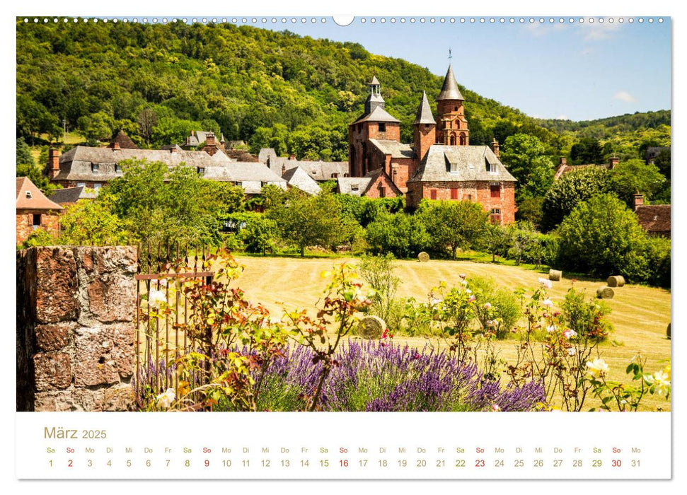 Malerisches Frankreich (CALVENDO Premium Wandkalender 2025)