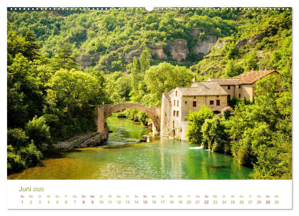 Malerisches Frankreich (CALVENDO Premium Wandkalender 2025)