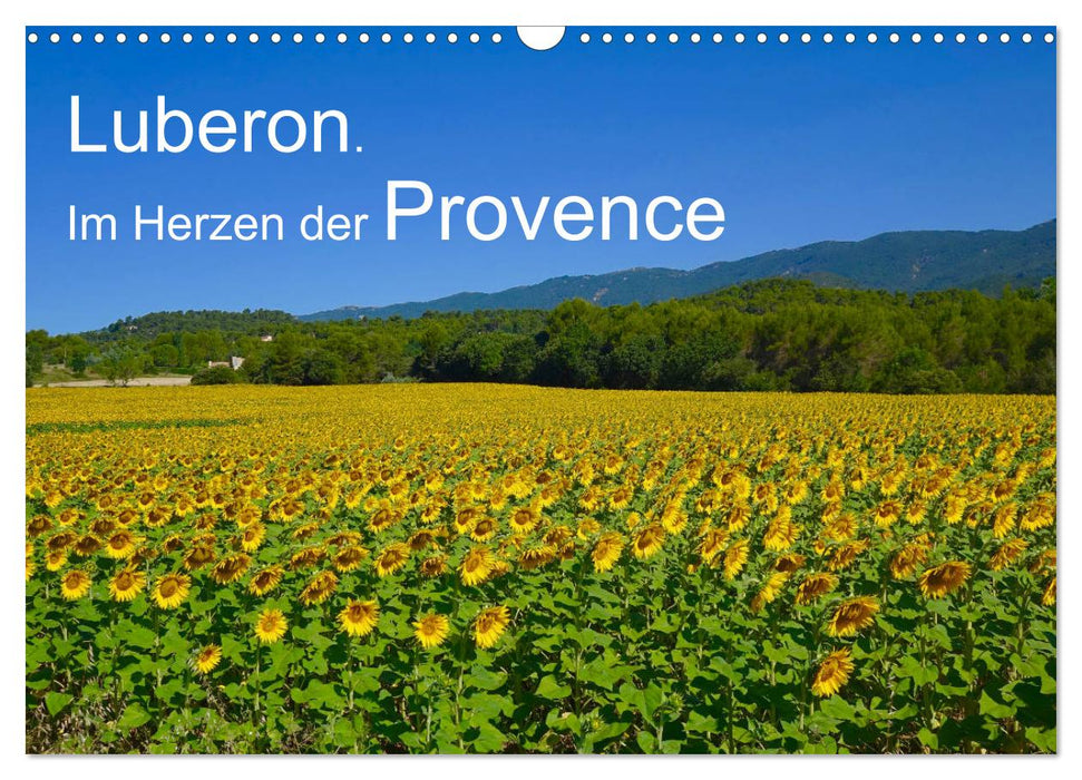 Luberon. Im Herzen der Provence (CALVENDO Wandkalender 2025)