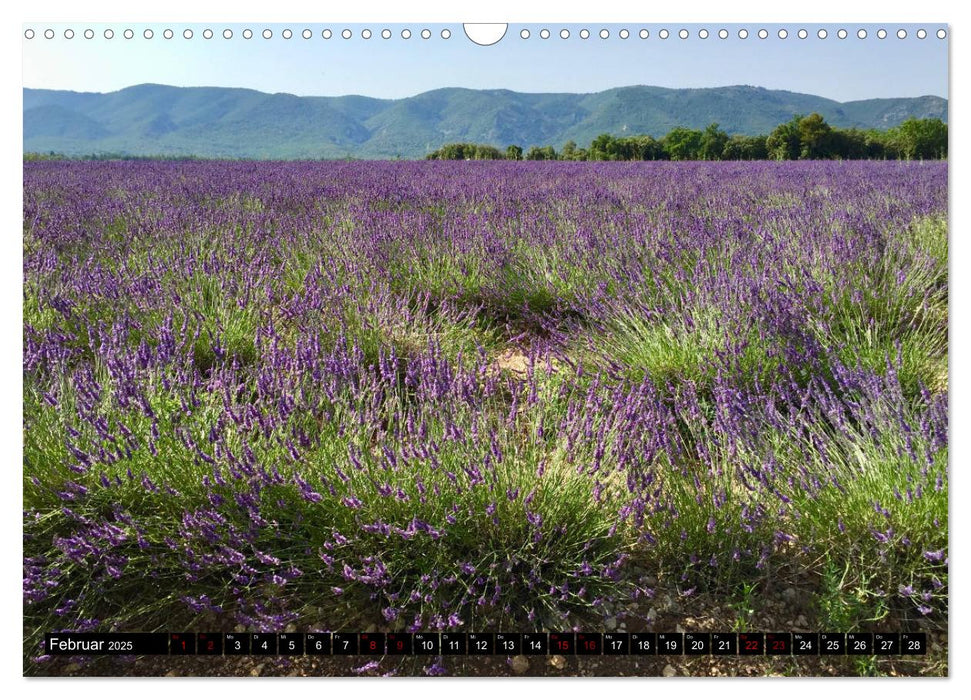 Luberon. Im Herzen der Provence (CALVENDO Wandkalender 2025)