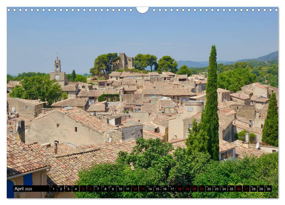 Luberon. Im Herzen der Provence (CALVENDO Wandkalender 2025)