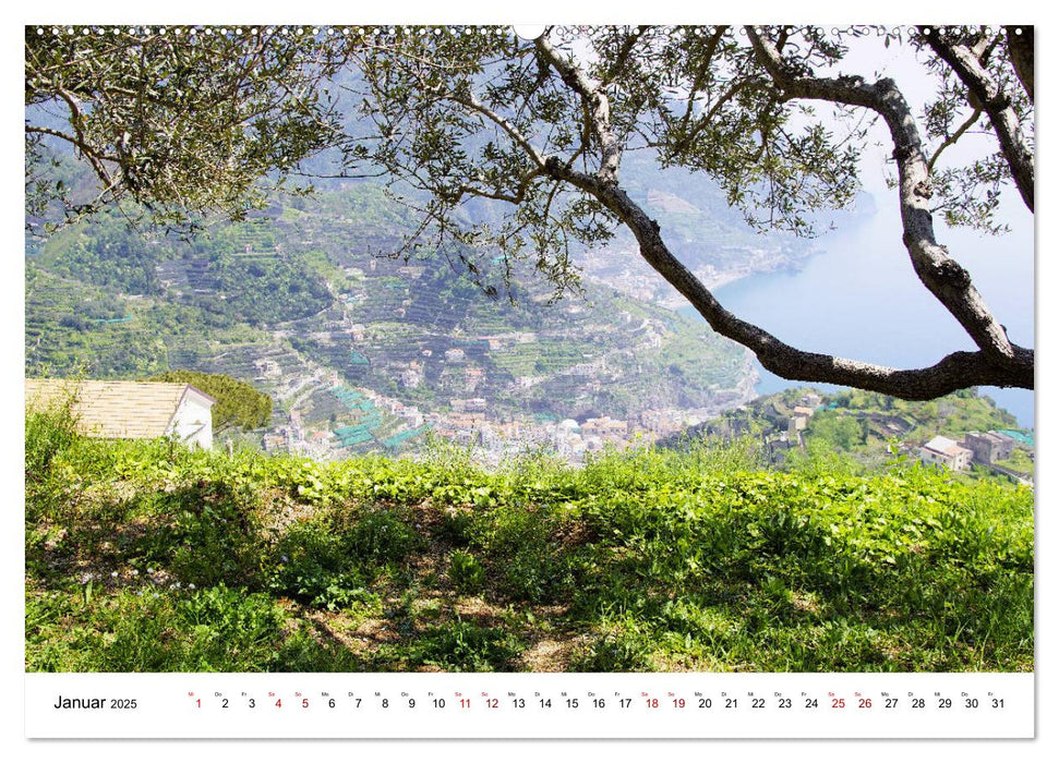 Von Neapel bis Amalfi (CALVENDO Premium Wandkalender 2025)